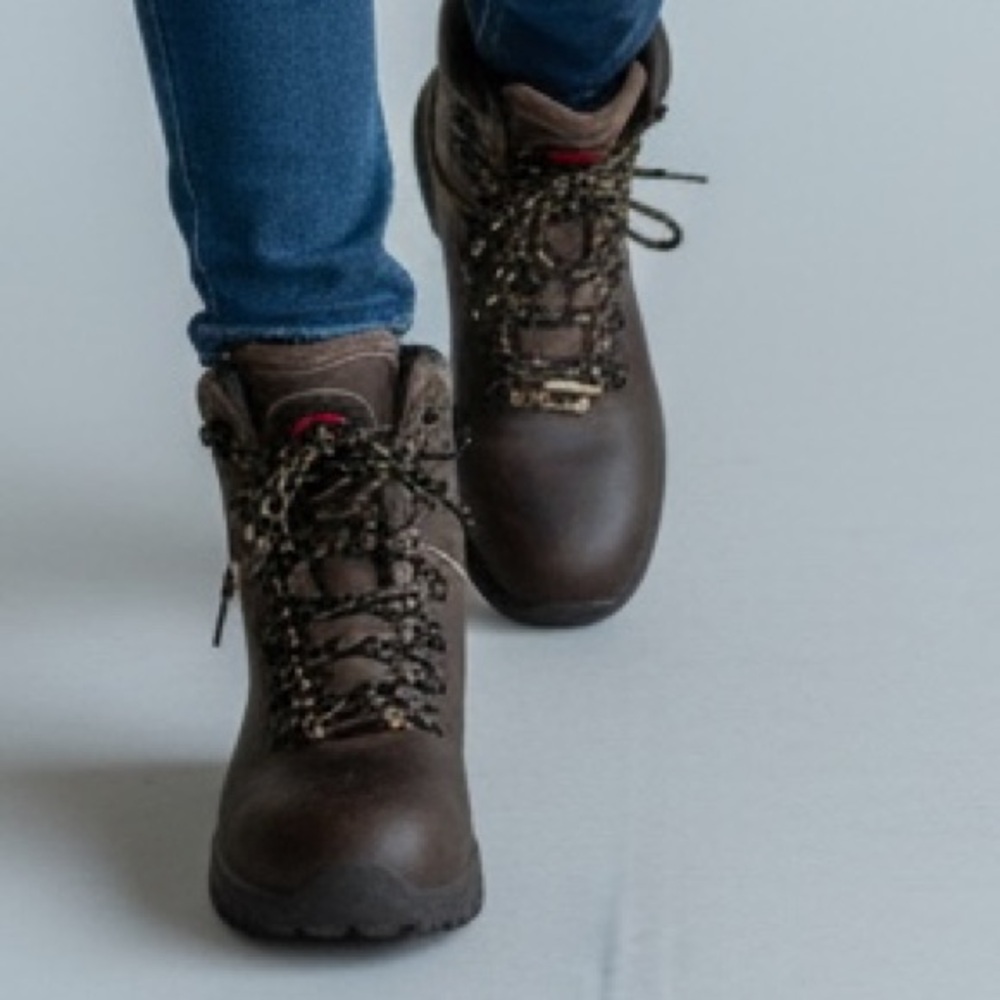 Avenger Framer Women's Work Boots Brown Leather Size 9